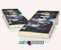 "Glitch Art Names" Cornhole Set